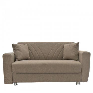 Καναπές Κρεβάτι Διθέσιος ArteLibre JUAN Καφέ 150x84x86cm