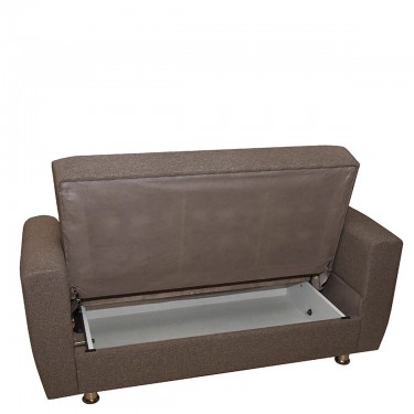 Καναπές Κρεβάτι Διθέσιος ArteLibre JUAN Καφέ 150x84x86cm