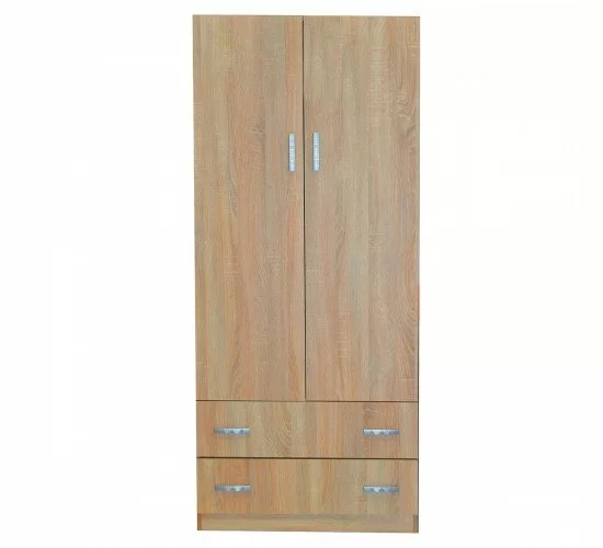 Ντουλάπα EΛΠINIKH Μοριοσανίδα Sonoma Δρυς 80x52x180cm Ντουλάπα EΛΠINIKH Μοριοσανίδα Sonoma Δρυς 80x52x180cm
