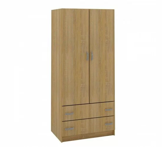 Ντουλάπα EΛΠINIKH Μοριοσανίδα Sonoma Δρυς 80x52x180cm Ντουλάπα EΛΠINIKH Μοριοσανίδα Sonoma Δρυς 80x52x180cm