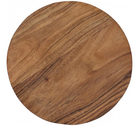 Δίσκος Καφέ Ξύλο 25.4x25.4x15.2cm