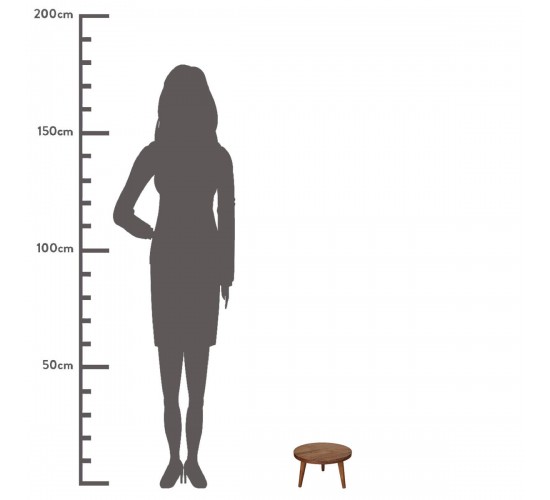 Δίσκος Καφέ Ξύλο 25.4x25.4x15.2cm