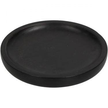 Δίσκος ArteLibre Μαύρο Ξύλο 20.3x20.3x2.5cm