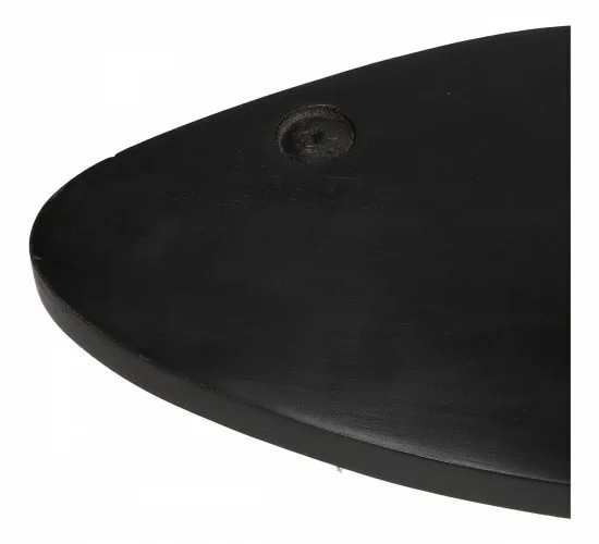 Επιφάνεια Κοπής Ψάρι Μαύρο Ξύλο 39.5x15.6x1.5cm Επιφάνεια Κοπής Ψάρι Μαύρο Ξύλο 39.5x15.6x1.5cm