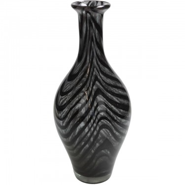 Βάζο ArteLibre Μαύρο Γυαλί 14x14x32.5cm