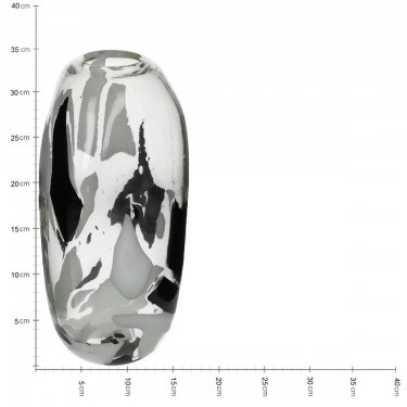 Βάζο ArteLibre Πολύχρωμο Γυαλί 17x12.5x34.5cm