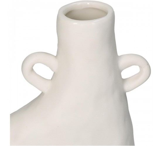 Βάζο ArteLibre Λευκό Πορσελάνη 13.7x5.9x19.9cm