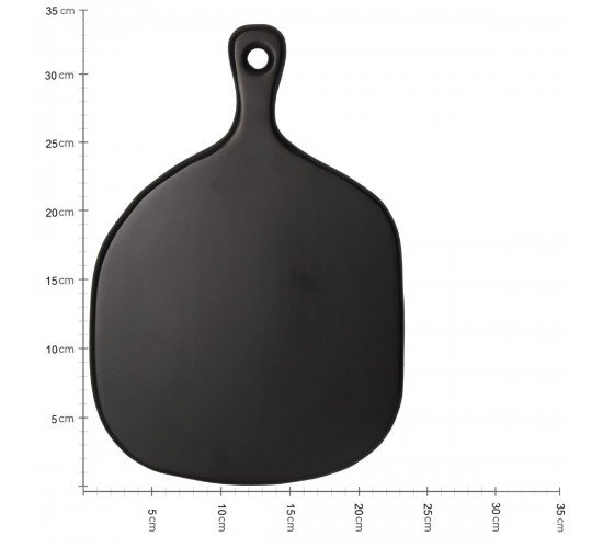 Επιφάνεια Κοπής Μαύρο Ξύλο 34x23.5x1.5cm