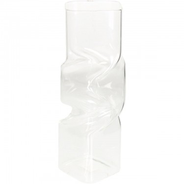 Βάζο ArteLibre Διάφανο Γυαλί 9.5x9.5x25cm