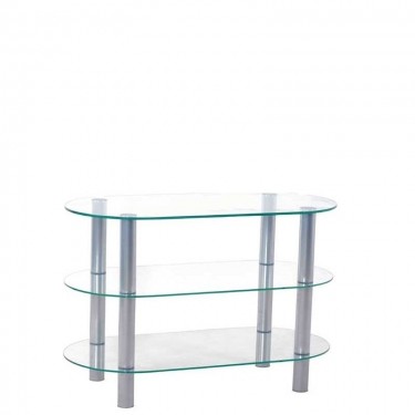 Έπιπλο Τηλεόρασης ArteLibre RED GINGER Διάφανο 80x43x60cm