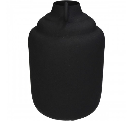 Βάζο Μαύρο Μέταλλο 13x13x19.5cm Βάζο Μαύρο Μέταλλο 13x13x19.5cm