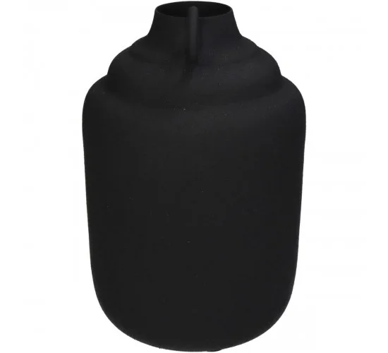 Βάζο Μαύρο Μέταλλο 13x13x19.5cm Βάζο Μαύρο Μέταλλο 13x13x19.5cm