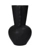 Βάζο Μαύρο Κεραμικό 13.7x13.7x22cm Βάζο Μαύρο Κεραμικό 13.7x13.7x22cm