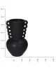 Βάζο Μαύρο Κεραμικό 13.7x13.7x22cm Βάζο Μαύρο Κεραμικό 13.7x13.7x22cm