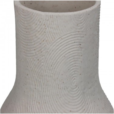 Βάζο ArteLibre Λευκό Πορσελάνη 10.2x10.2x17.8cm