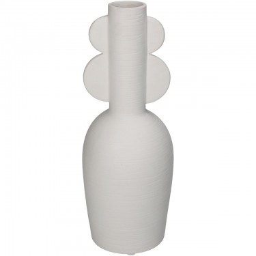 Βάζο ArteLibre Λευκό Πορσελάνη 10.6x10.6x28cm