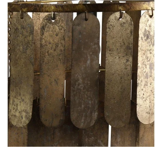 Φωτιστικό Κρεμαστό Καφέ Μέταλλο 54.5x54.5x62.5cm Φωτιστικό Κρεμαστό Καφέ Μέταλλο 54.5x54.5x62.5cm