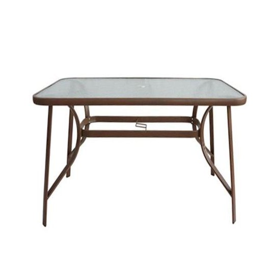 Τραπέζι Μεταλλικό ArteLibre SUN Καφέ 140x80x70cm Τραπέζι Μεταλλικό ArteLibre SUN Καφέ 140x80x70cm
