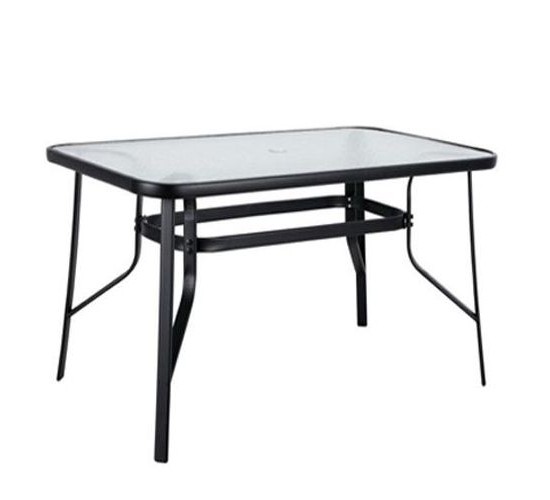 Τραπέζι Μεταλλικό ArteLibre SUN Μαύρο 150x90x70cm Τραπέζι Μεταλλικό ArteLibre SUN Μαύρο 150x90x70cm