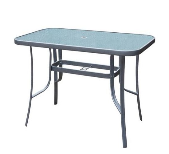 Τραπέζι Μεταλλικό ArteLibre SUN Γκρι 150x90x70cm Τραπέζι Μεταλλικό ArteLibre SUN Γκρι 150x90x70cm
