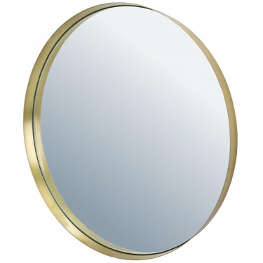 Καθρέπτης ArteLibre Χρυσό Μέταλλο 43x2.5x43cm