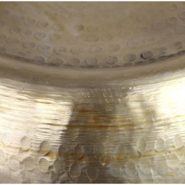 Τραπεζάκι-Κασπώ ArteLibre Χρυσό Μέταλλο 59x59x29.5cm Σετ 2Τμχ