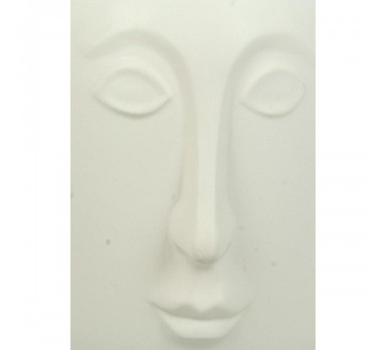 Βάζο Λευκό Κεραμικό 17.6x16x18.6cm Βάζο Λευκό Κεραμικό 17.6x16x18.6cm