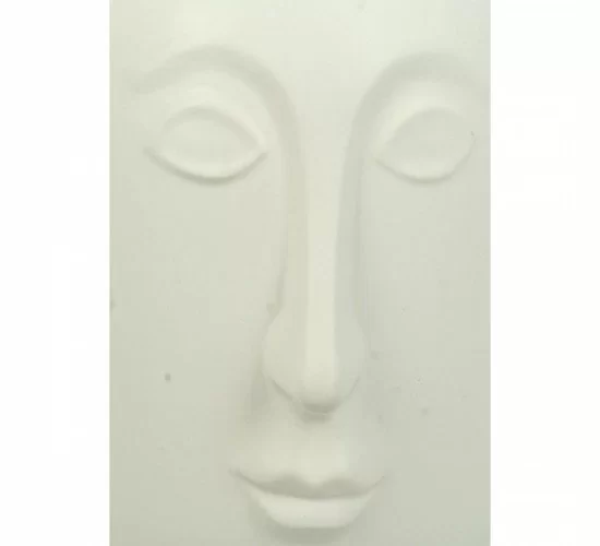 Βάζο Λευκό Κεραμικό 17.6x16x18.6cm Βάζο Λευκό Κεραμικό 17.6x16x18.6cm