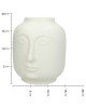 Βάζο Λευκό Κεραμικό 17.6x16x18.6cm Βάζο Λευκό Κεραμικό 17.6x16x18.6cm
