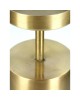 Κηροπήγιο ArteLibre Χρυσό Μέταλλο 10.5x10.5x32.5cm