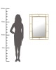 Καθρέπτης ArteLibre Χρυσό Μέταλλο 69.5x3x99cm