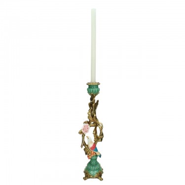 Κηροπήγιο ArteLibre Πολύχρωμο Polyresin 11x9.5x34.8cm