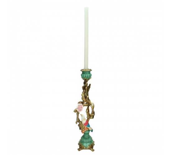 Κηροπήγιο Πολύχρωμο Polyresin 11x9.5x34.8cm Κηροπήγιο Πολύχρωμο Polyresin 11x9.5x34.8cm