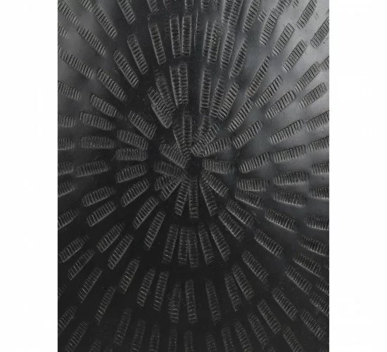 Βάζο Μαύρο Μέταλλο 29x11x36cm Βάζο Μαύρο Μέταλλο 29x11x36cm
