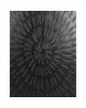 Βάζο Μαύρο Μέταλλο 29x11x36cm Βάζο Μαύρο Μέταλλο 29x11x36cm
