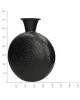 Βάζο Μαύρο Μέταλλο 29x11x36cm Βάζο Μαύρο Μέταλλο 29x11x36cm