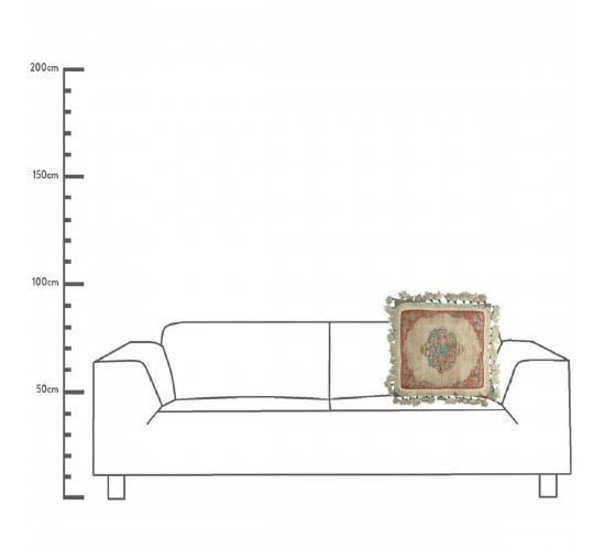 Μαξιλάρι ArteLibre Πορτοκαλί Βαμβακερό 45x45cm
