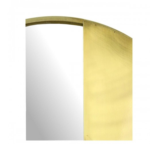 Καθρέπτης ArteLibre Χρυσό Μέταλλο 60x2.5x60cm