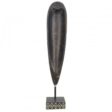 Διακοσμητικό ArteLibre Μάσκα Καφέ Polyresin 10.2x7x40.5cm