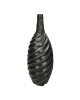 Βάζο ArteLibre Μαύρο Πέτρα 20.5x15x30cm