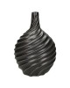 Βάζο ArteLibre Μαύρο Πέτρα 20.5x15x30cm