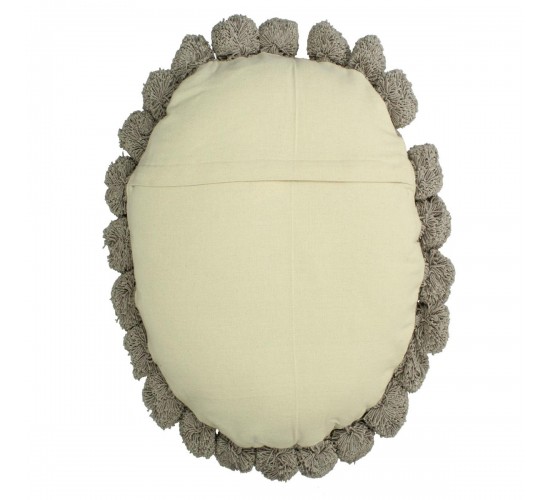 Μαξιλάρι ArteLibre Πομ Πομ Γκρι Βαμβακερό 45x45cm