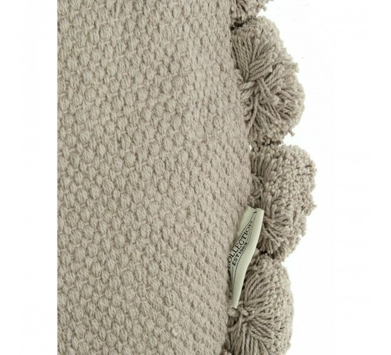 Μαξιλάρι ArteLibre Πομ Πομ Γκρι Βαμβακερό 45x45cm