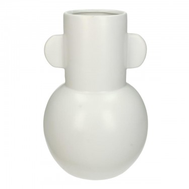 Βάζο ArteLibre Λευκό Κεραμικό 17x17x26cm