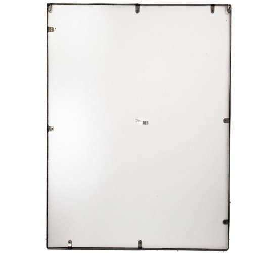 Καθρέπτης Μαύρο Μέταλλο 77x3x77cm