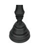 Κηροπήγιο Μαύρο Polyresin 15x15x55cm Κηροπήγιο Μαύρο Polyresin 15x15x55cm