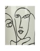 Βάζο ArteLibre Πρόσωπο Λευκό Δολομίτης 12.7x12.7x28.2cm
