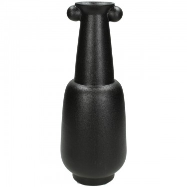 Βάζο ArteLibre Μαύρο Κεραμικό 12.5x12.5x33cm