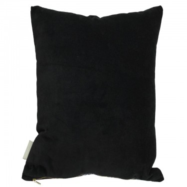 Μαξιλάρι ArteLibre Δέρμα Φιδιού Μπλε Βελούδο 45x45cm