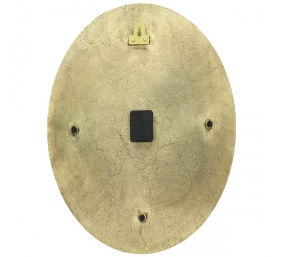 Ρολόι Τοίχου ArteLibre Χρυσό Μέταλλο 50x3x50cm